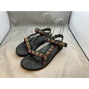 Teva Original Universal Sandals Boomerang Pink Lemonade Women’s Size 10